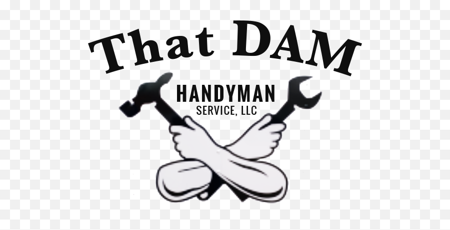 Contact Us That Dam Handyman Service Llc - Metalworking Hand Tool Png,Handyman Logo Black And White