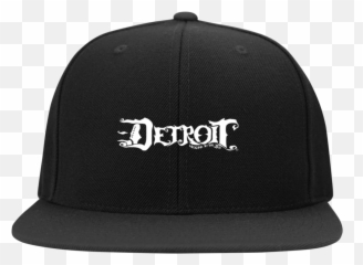 Detroit Guitar Top White Logo - For Baseball png