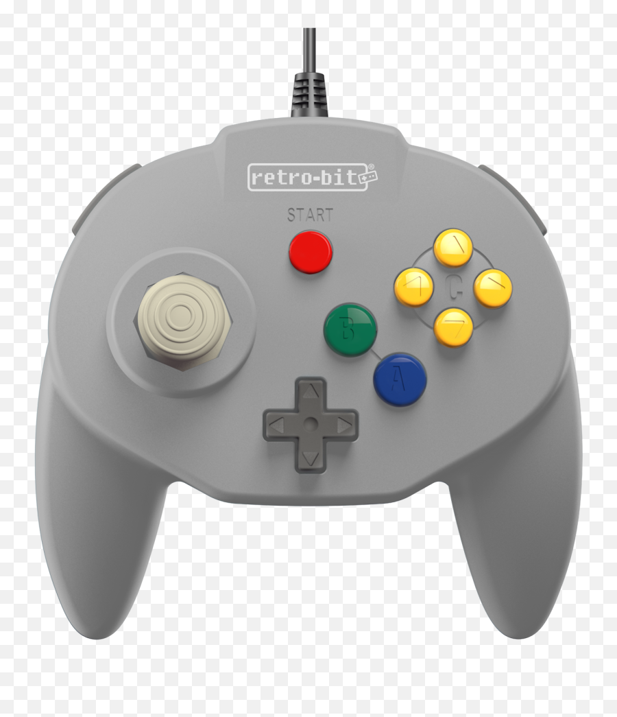 Details About Retro - Bit Tribute64 Controller For The N64 Grey N64 Pro Controller Png,N64 Png