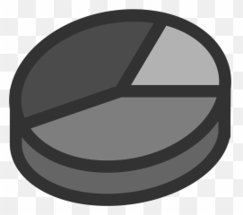 Free Photo Presentation Report Pie Chart Graph 3d Growth - Clipart Black And White png
