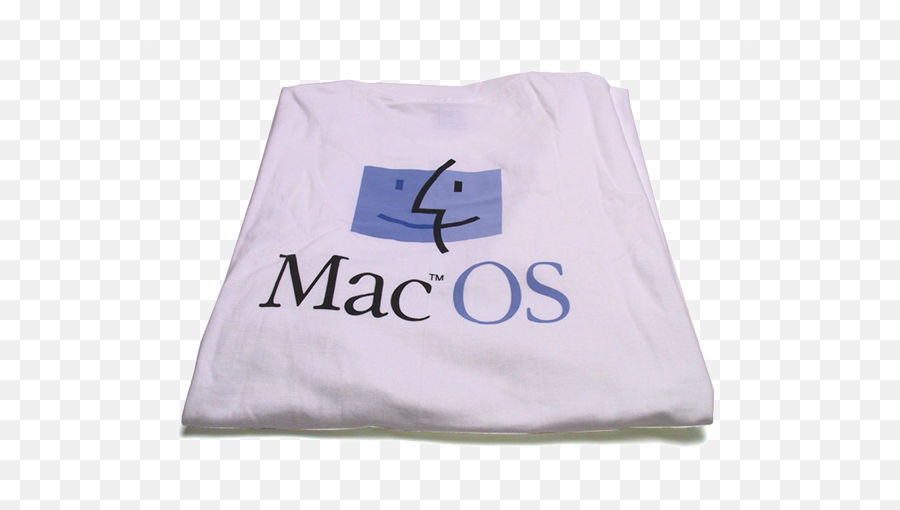 Mac Os Face T - Shirt Mac Png,Original Apple Logo