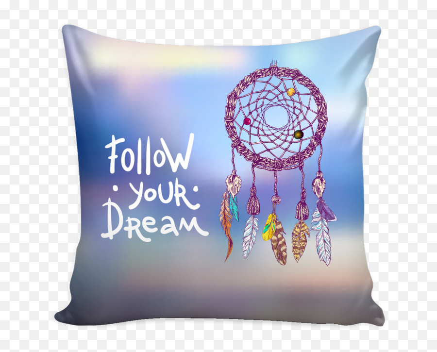 Follow Your Dream Pillow Cover - Pillow Cover In Png,Pillow Png