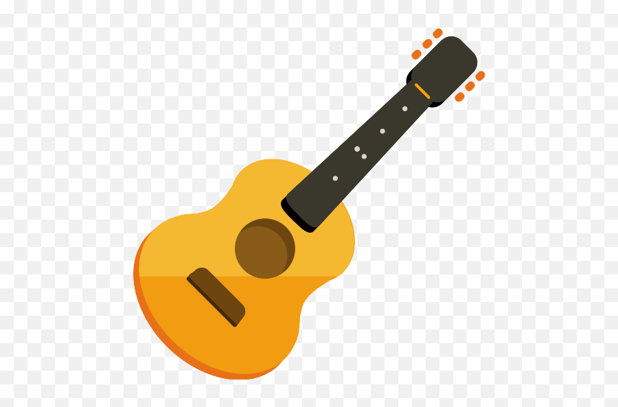 Acoustic Guitar Png Icon - Cartoon Guitar Clipart Png,Acoustic Guitar Png