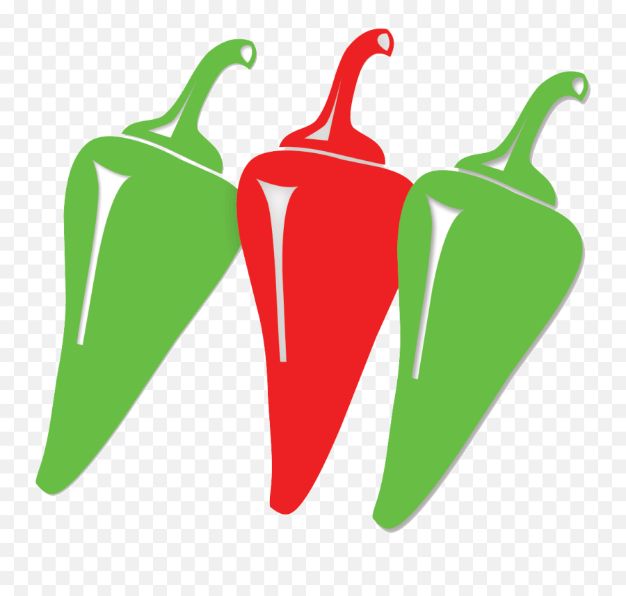 Chilli Peppers Green Pepper - Clip Art Png,Green Pepper Png
