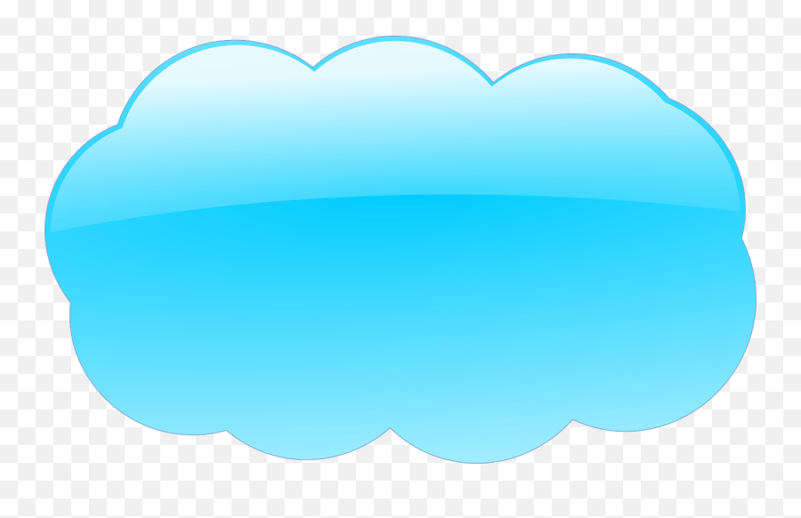 Cloud Clipart Free Clouds Transparent Png Images - Free Sky Blue Cloud Clipart,Cloud Icon Vector