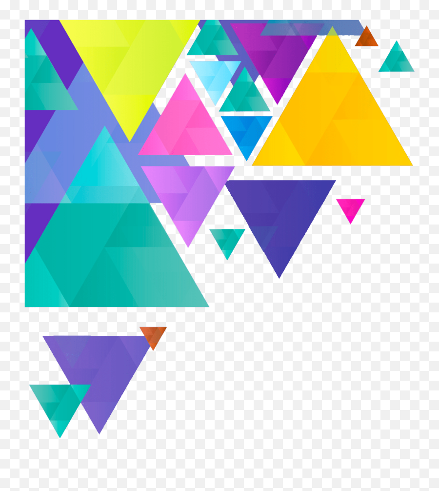 Abstract Geometric Vector - Vector Background Keren Png,Triangle Pattern Png