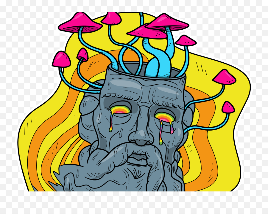 Martin Dubravicky Dribbble - Trippy Beard Man Drawing Png,Trippy Icon