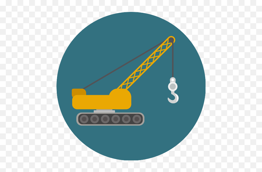 Crane Transport Vector Svg Icon - Crane Construction Circle Icon Png,Crane Icon Vector