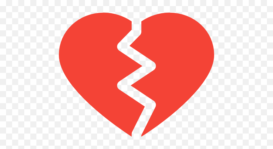 Free Icon Broken Heart - Broken Heart Vector Transparent Png,Facebook Love Icon Png