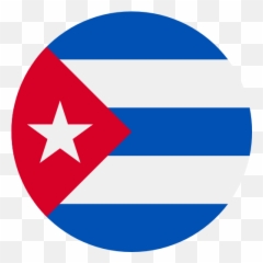 Contact Infors Ht - Vector Cuba Flag Circle png