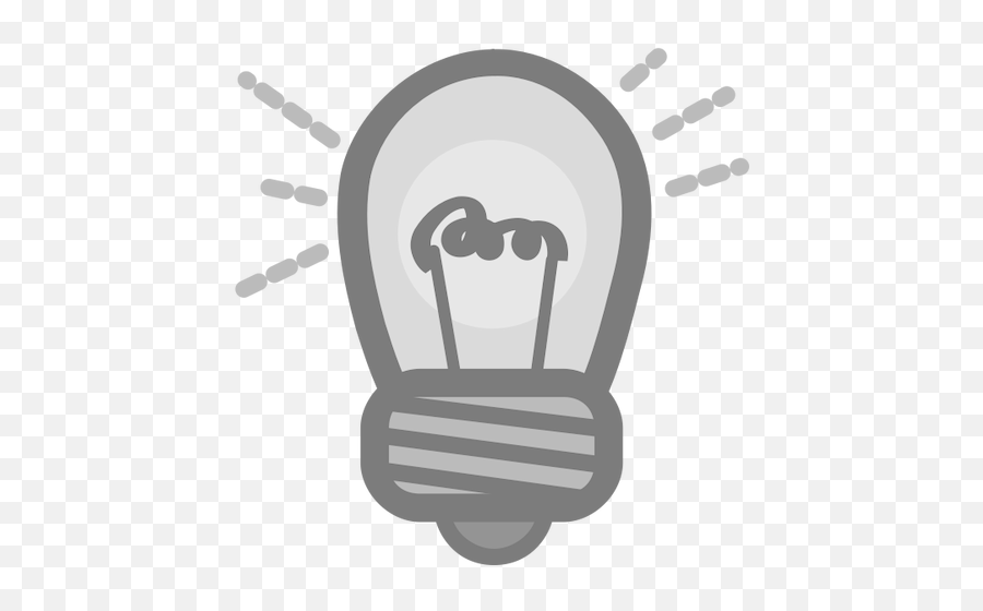 Light Bulb Clip Art Icon Public Domain Vectors - Crear Png,Light Buld Icon