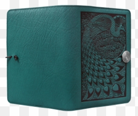 Oberon Design Leather Refillable Journal Cover Peacock - Fashion Brand png