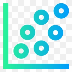 Scatter Plot - Free business icons Grafica De Dispersion Icono png