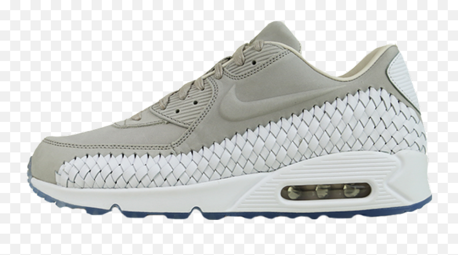 Nike Air Max 90 Woven Light Iron Ore Where To Buy 833129 - Round Toe Png,Nike Icon Woven