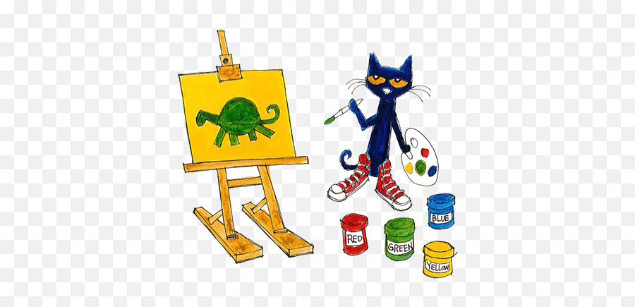 Pete The Cat Walking In Shoes Png Files - Pete The Cat Rocking In My School Shoes Pictures,Pete The Cat Png