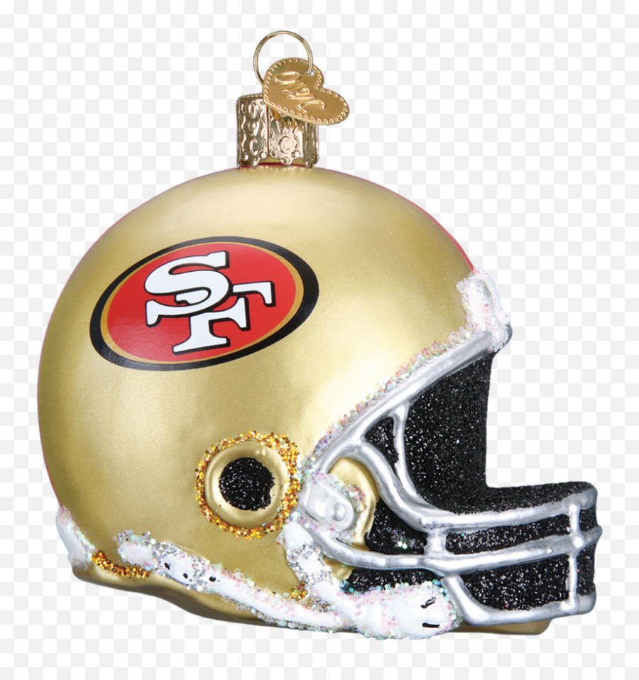San Francisco 49ers Helmet 72817 Old World Christmas - San Francisco 49ers Png,49ers Icon