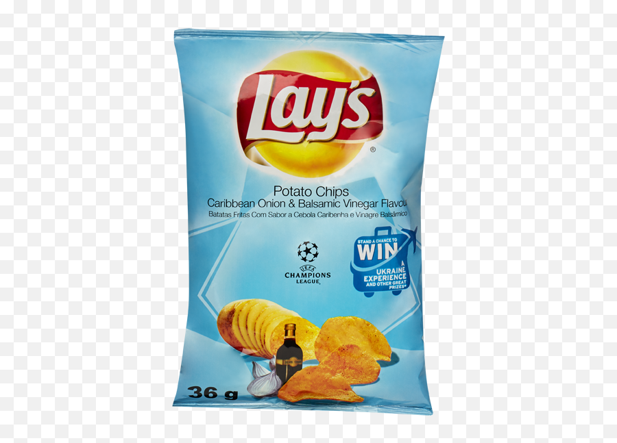 Caribbean Onion U0026 Balsamic Vinegar 36g U2013 Snackcrate - Lays Potato Chips Png,Lays Png