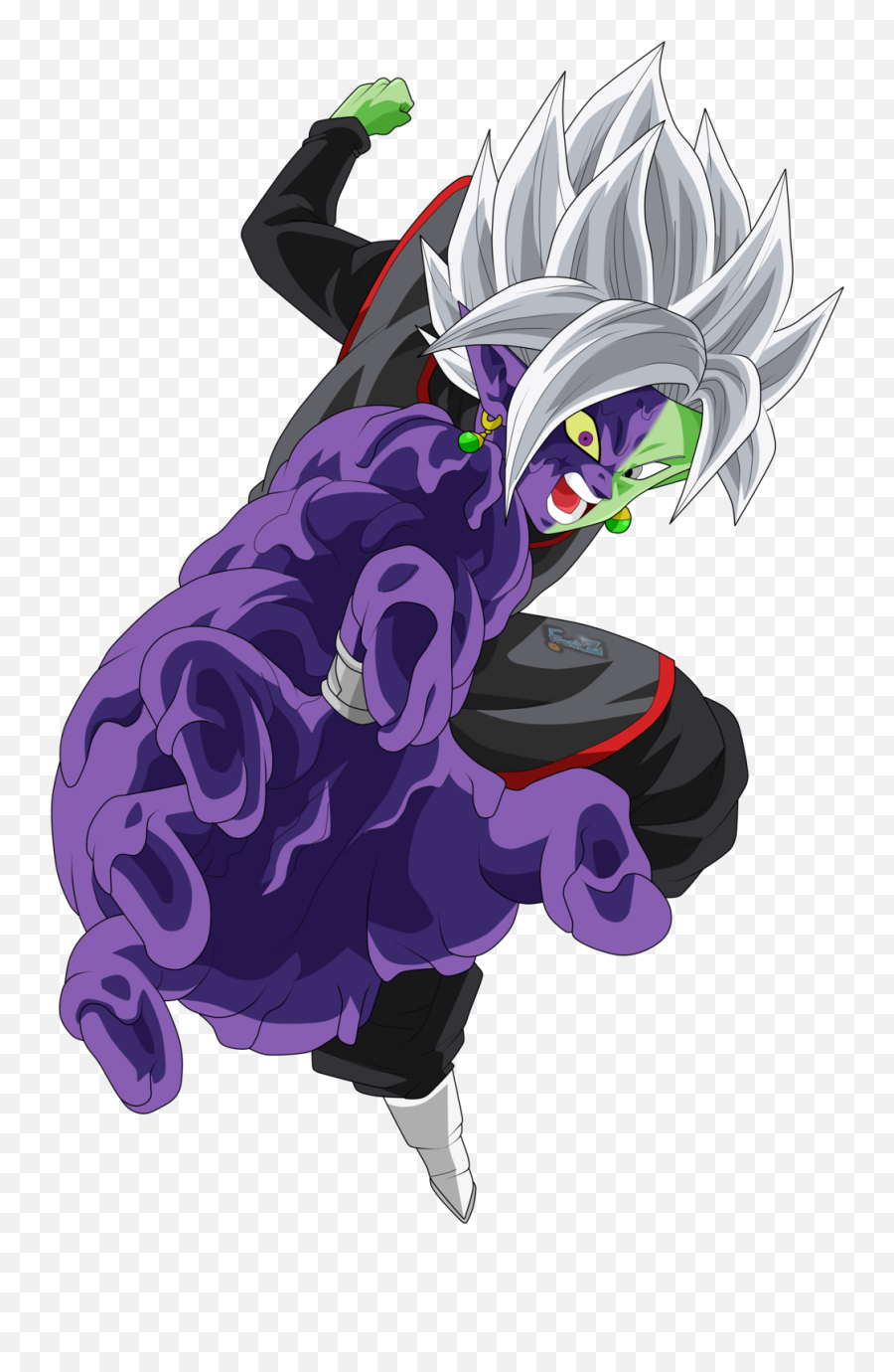 Dragon Ball Super Zamasu Fusion - Zamasu Fusion Dragon Ball Png,Zamasu Png