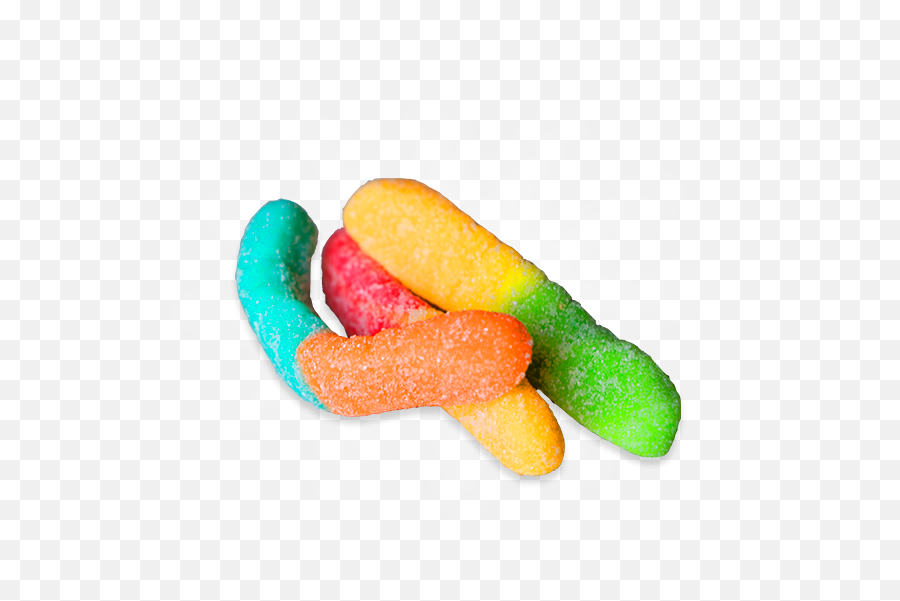 Gummy Worms Png Transparent Background - Gummy Worm Candy Transparent Background,Worm Png