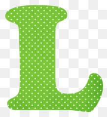 L - L Clipart Polka Dots Png,L Png