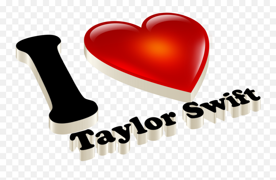 Taylor Swift Heart Name Transparent Png