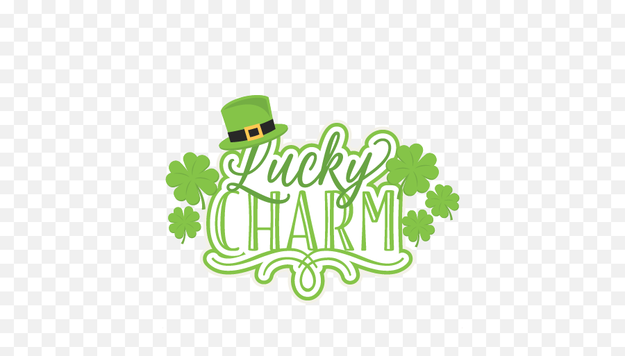 Lucky Charm Title Svg Scrapbook Cut - Illustration Png,Lucky Charms Png