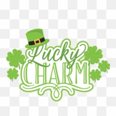 Lucky Charm Title Svg Scrapbook Cut - Illustration Png,Lucky Charms Png
