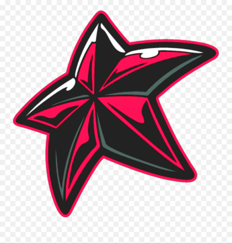 Nautical Star Stars Tattoo - Sticker By R Dayberry Clip Art Png,Nautical Star Png
