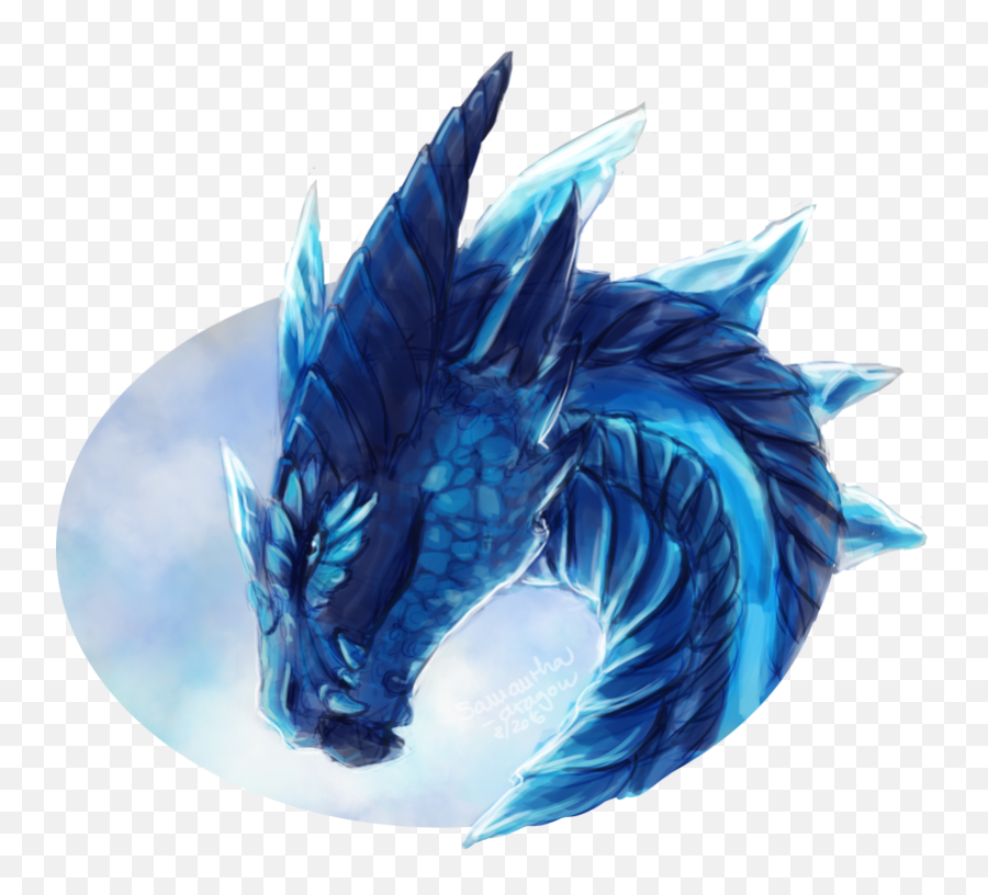Electric Dragon - Blue Ice Dragon Png,Blue Dragon Png