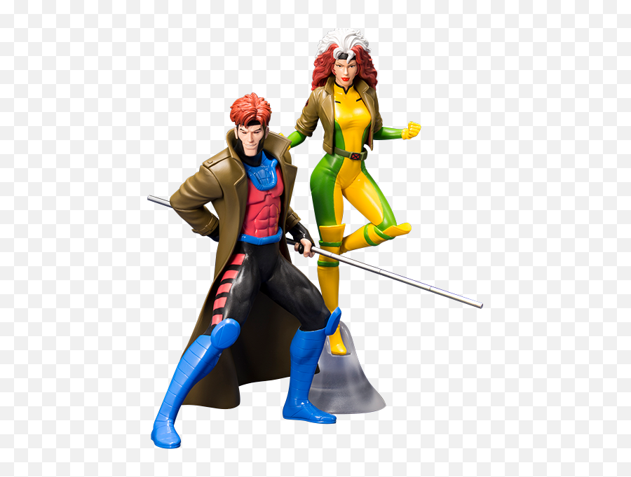 Gambit And Rogue Two - Rogue X Men Png,Gambit Png