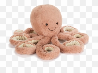 Octopus Toy Png Transparent Image - Jelly Cat