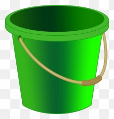 Download Green Bucket Png Clipart Clip Art