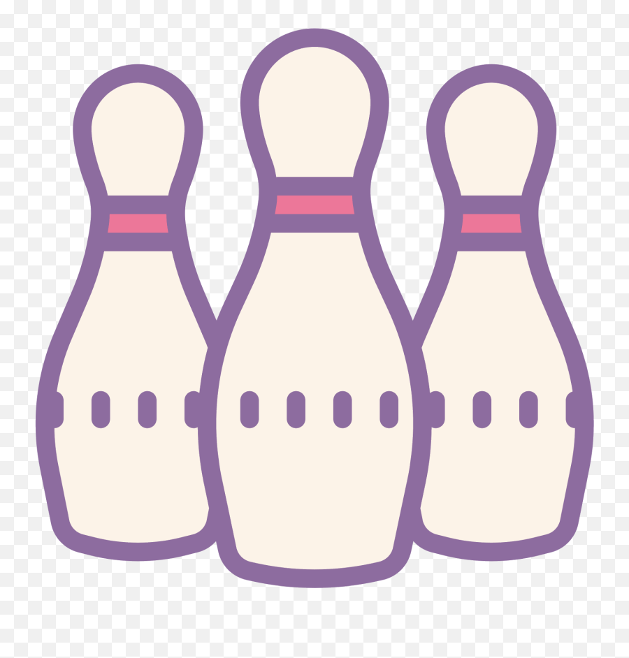 Bowling Pin Clipart Png Picture 462415 - Dessin Quille,Bowling Clipart Png