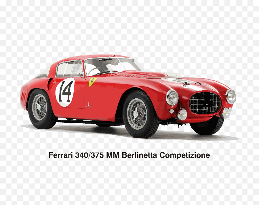 Cars Ferrari - Free Vector Graphic On Pixabay Ferrari 340 375 Mm Berlinetta Competizione Png,Ferrari Png