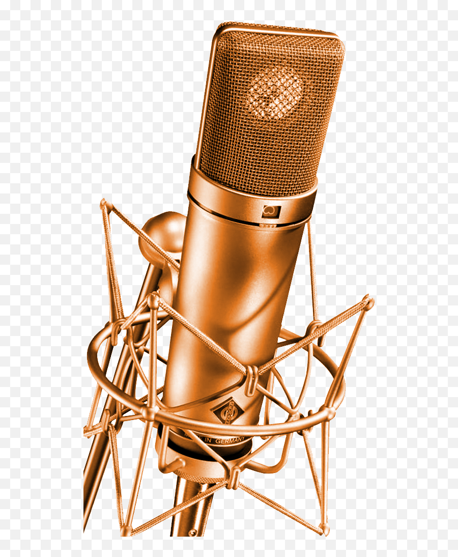 Microphone Png Transparent - Transparent Mic Studio Gold Studio Microphone Png,Studio Mic Png