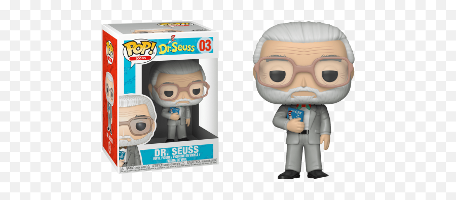 Dr Seuss - Dr Seuss Pop Vinyl Figurev Dr Seuss Funko Pop Png,Dr Seuss Png