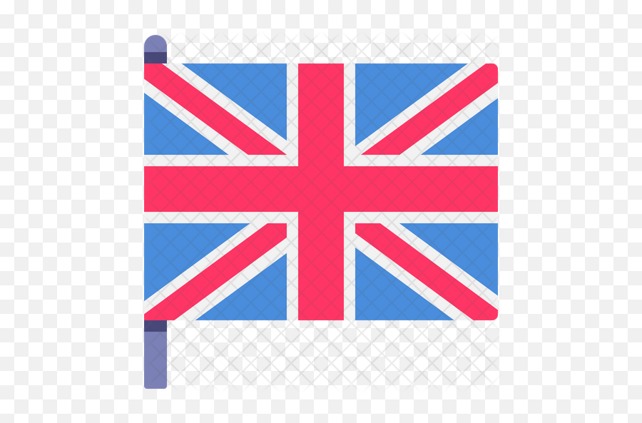 Uk Flag Icon Of Flat Style - Subdued Union Jack Flag Png,British Flag Png