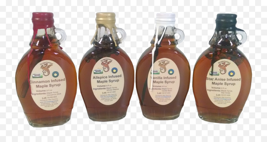 Spice Infused Maple Syrup - Glass Bottle Png,Maple Syrup Png