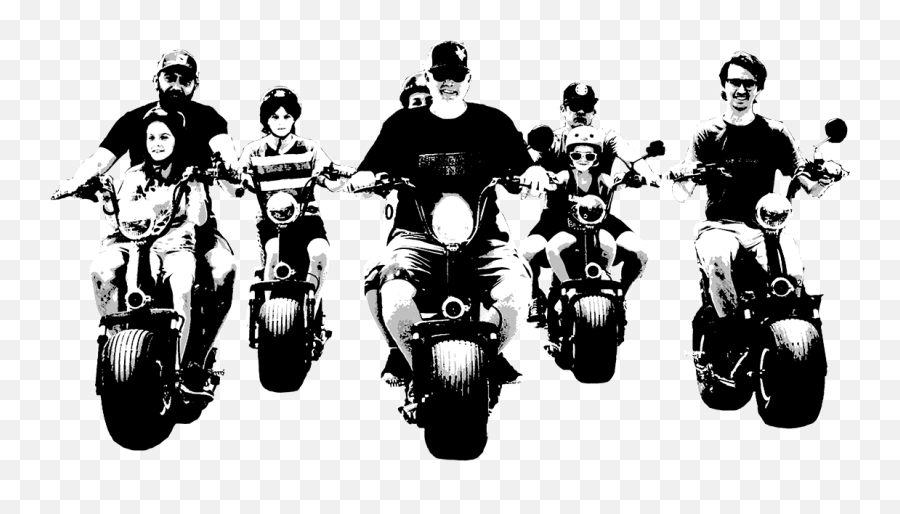 Motorcycle Gang Png Free - Biker Gang Png,Gang Png
