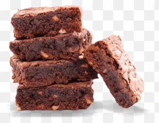 Transparent Photo Of Brownies Png Image - 4 Ingredient Vegan Brownies,Brownie Png