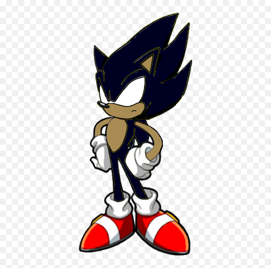 Dark Sonic Were para imprimir , desenho Dark Sonic Were