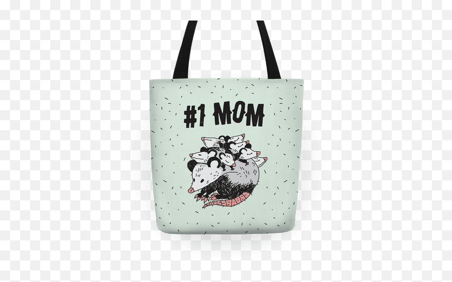 1 Mom Opossum Totes - Tote Bag Png,Opossum Png