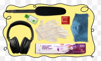 Covid - Headphones Png,Plastic Wrap Png