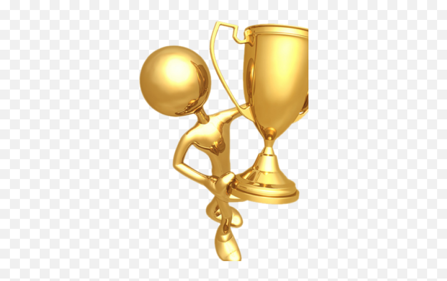 Chalice Png Images - 3d Man With Trophy,Trophies Png