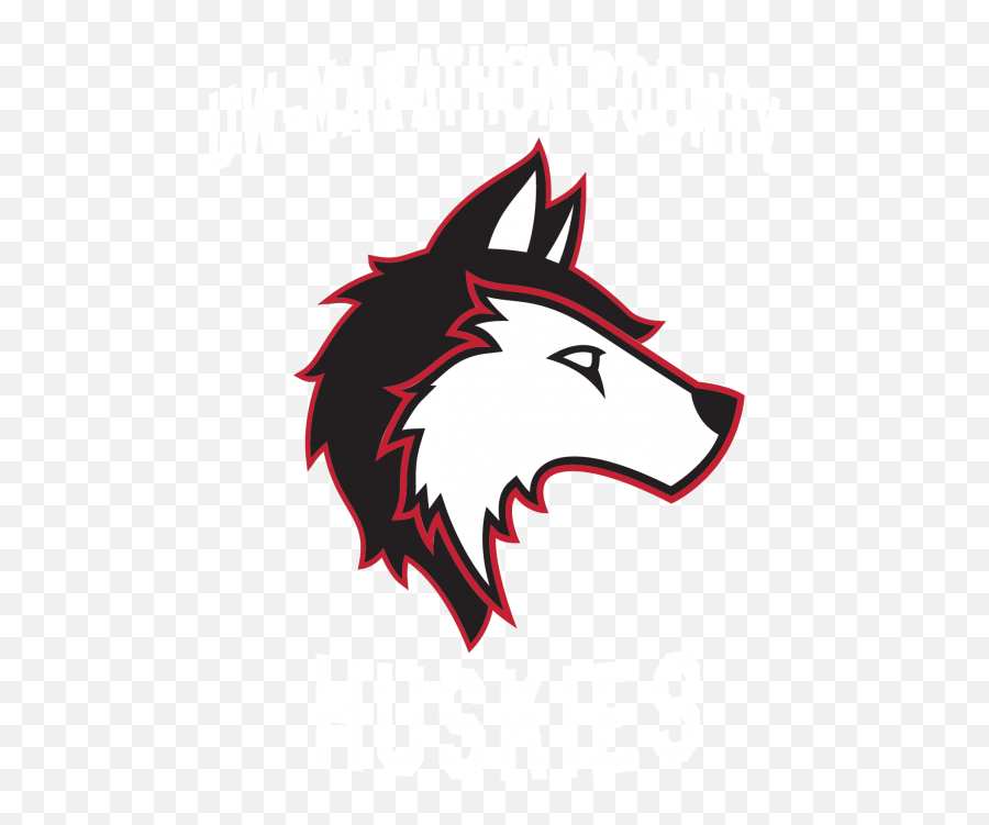 Download Husky Logo Png - Transparent Wolf University Of County,Wolf Mascot Logo