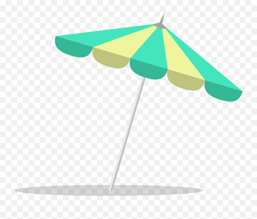 Beach Umbrella Flat Design - Flat Umbrella Png Download Transparent Background Umbrella Png Beach,Umbrella Transparent Background