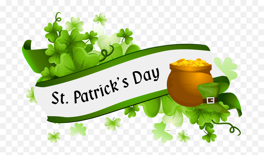 St Patricks Day Banner Transparent Png - Saint Patrick Day Png,St Patrick Day Png