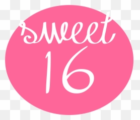 Sweet 16 Png 4 Image - Sweet 16 Circle,Sweet 16 Png