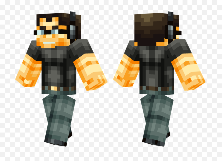 Markiplier - Minecraft Skin Steve Hd Full Size Png Hd Waluigi Minecraft Skin,Minecraft Steve Transparent Background