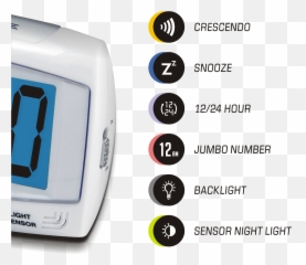 Download Digital Alarm Clock - Alarm Clock Full Size Png Portable,Alarm Png